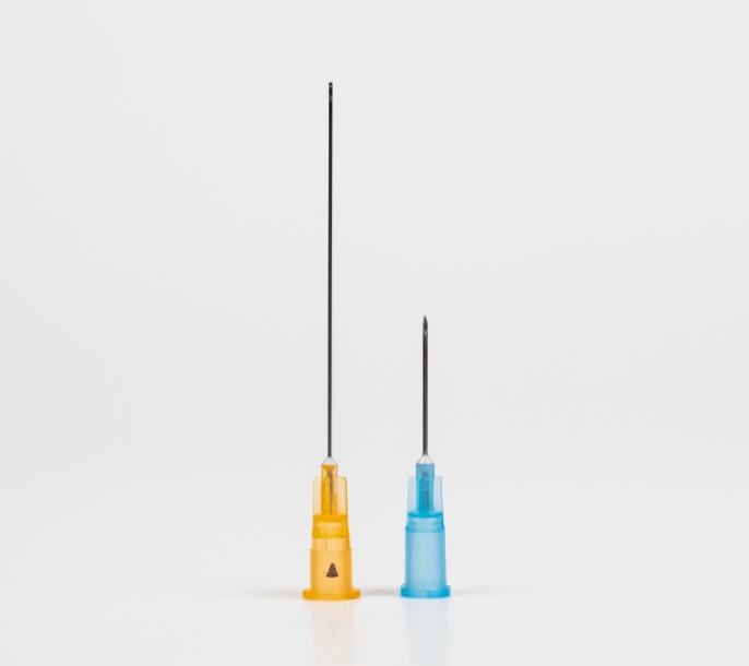 Набор GLIDELINE - канюля U-типа 25G (0,5 мм) х 50 мм с иглой 23G (0,6 мм) х 19 мм, 25 шт